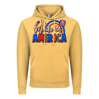 Vintage Mustard Made in America 4th of july Vintage Hoodie - CowGirlArtShop
