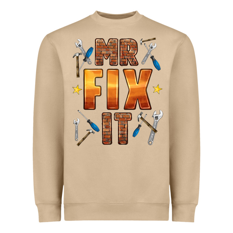 Mr Fix It Heavyweight Sweatshirt by HRA Design Shop | Teevron