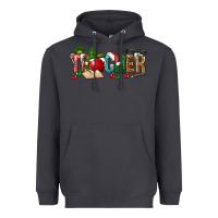 Christmas Teacher Heavyweight Hoodie | Teevron
