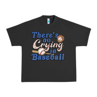 Pigment Black theres no crying in baseball Urban Heavy Tee - JahusDesignShop