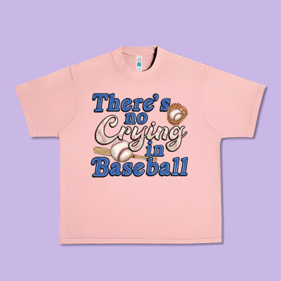 Theres No Crying In Baseball Urban Heavy Tee Designed By Jahusdesignshop