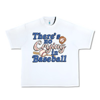 White theres no crying in baseball Urban Heavy Tee - JahusDesignShop