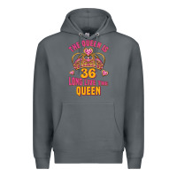 Rock the queen is 36 long live the queen Premium Hoodie - Jasminsmagicworld