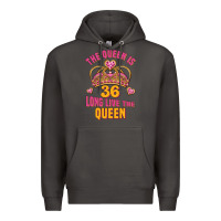 Smoke the queen is 36 long live the queen Premium Hoodie - Jasminsmagicworld