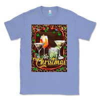 Colony Blue cocktail set for Christmas Classic Tee - AdoDesignShop