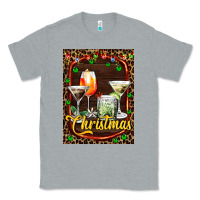 Heather Grey cocktail set for Christmas Classic Tee - AdoDesignShop