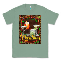 Sage cocktail set for Christmas Classic Tee - AdoDesignShop