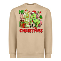 Mushroom my first christmas unicorn Heavyweight Sweatshirt - FaDigitalArtStudio