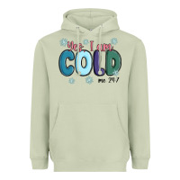 Matcha yes i am cold Heavyweight Hoodie - MaliasSmallBusiness