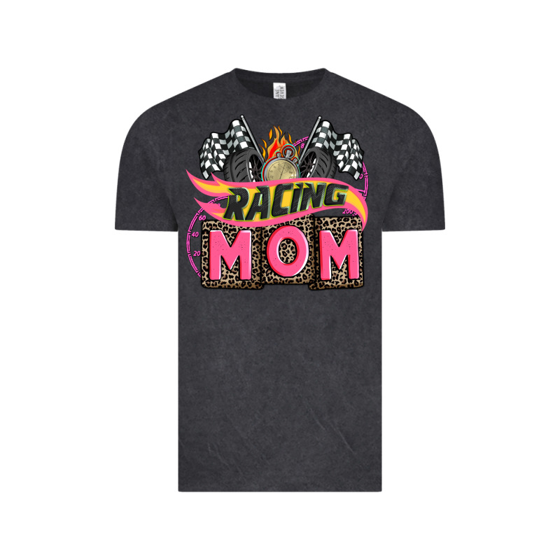Racing Mom With Racing Oto Equipment Vintage Tee by AdoDesignShop | Teevron