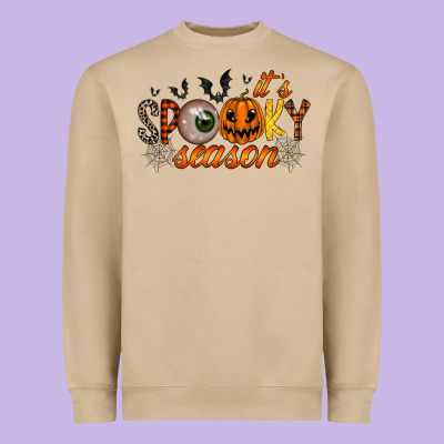 Spooky Season Heavyweight Sweatshirt Designed By Racoondesign