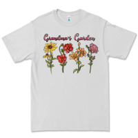 Dove Grey grandma's garden Premium Tee - MaliasSmallBusiness