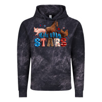 Cloud Black Horse pig chicken with oh my stars Vintage Hoodie - Neo Western
