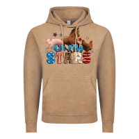 Vintage Coffee Horse pig chicken with oh my stars Vintage Hoodie - Neo Western