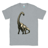 Heather Grey brachiosaurus Classic Tee - Artiststas