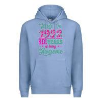 Colony Blue made in 1992, 30 years of being awesome Premium Hoodie - Jasminsmagicworld