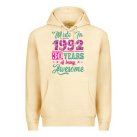 Pina Colada made in 1992, 30 years of being awesome Premium Hoodie - Jasminsmagicworld