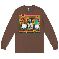 Chestnut western gnomes cactus sunflowers serape wooden leopard gemstone Long Sleeve Tee - Artiststas