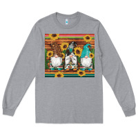 Heather Grey western gnomes cactus sunflowers serape wooden leopard gemstone Long Sleeve Tee - Artiststas