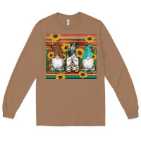 Toasted Coconut western gnomes cactus sunflowers serape wooden leopard gemstone Long Sleeve Tee - Artiststas