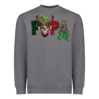 Storm papa elf skull Heavyweight Sweatshirt - FaDigitalArtStudio