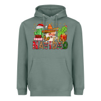 Sage feliz navidad santa Heavyweight Hoodie - MaliasSmallBusiness