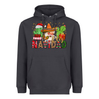 Smoke feliz navidad santa Heavyweight Hoodie - MaliasSmallBusiness
