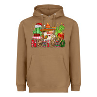 Toasted Coconut feliz navidad santa Heavyweight Hoodie - MaliasSmallBusiness