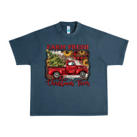 Midnight Navy farm fresh christmas trees Urban Heavy Tee - BarkalooDesign