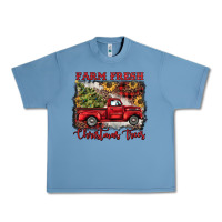 Pebble Blue farm fresh christmas trees Urban Heavy Tee - BarkalooDesign