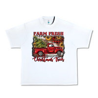 White farm fresh christmas trees Urban Heavy Tee - BarkalooDesign