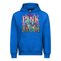 Cobalt The pink is for my Mom Cancer Awareness Urban Hoodie - HowdyJamesFarm