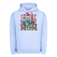 Pigment Grape Ice The pink is for my Mom Cancer Awareness Urban Hoodie - HowdyJamesFarm