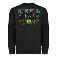 Black summer mom Heavyweight Sweatshirt - CowhideDigitalArt