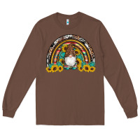 Chestnut western gnome gemstones sunflowers rainbow Long Sleeve Tee - Artiststas