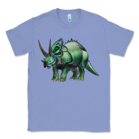 Colony Blue dinosaur triceratops Classic Tee - Artiststas