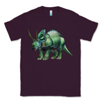 Plum dinosaur triceratops Classic Tee - Artiststas