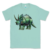 Seafoam dinosaur triceratops Classic Tee - Artiststas