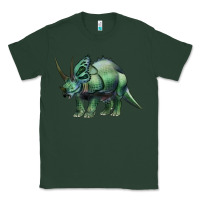 Sports Green dinosaur triceratops Classic Tee - Artiststas