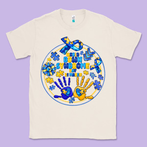 World Down Syndrome Day Classic Tee Designed By Cowhidedigitalart