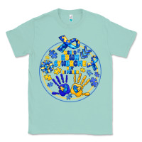 Seafoam World Down Syndrome Day Classic Tee - CowhideDigitalArt