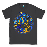 Smoke World Down Syndrome Day Classic Tee - CowhideDigitalArt