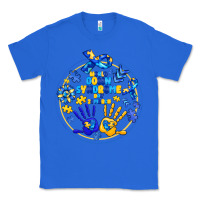 True Royal World Down Syndrome Day Classic Tee - CowhideDigitalArt