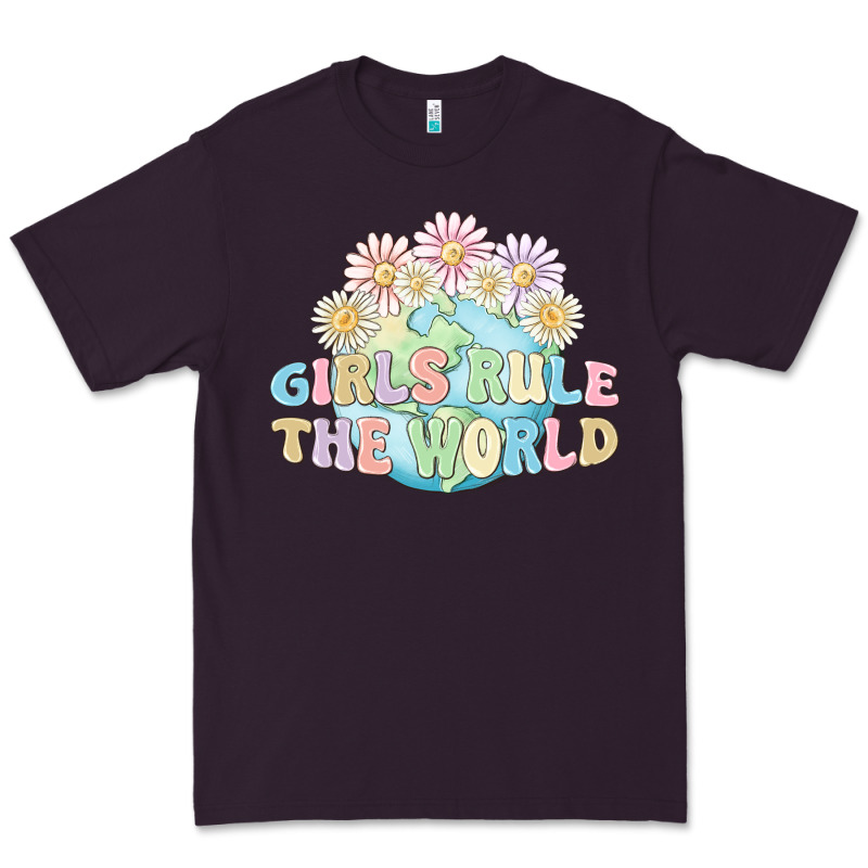 Girls Run The World Premium Tee by MaliasSmallBusiness | Teevron