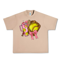 Burro softball coquette bow Urban Heavy Tee - JahusDesignShop
