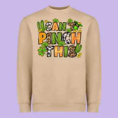 St. Patrick's Can't Pinch This Heavyweight Sweatshirt Designed By Oliviacreatesart