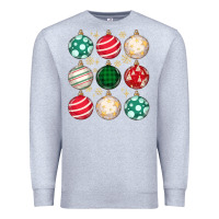 Heather Grey Christmas Premium Sweatshirt - MaliasSmallBusiness