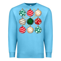 Ocean Blue Christmas Premium Sweatshirt - MaliasSmallBusiness