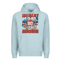 Blue Mist january 1942 80 years of being awesome Premium Hoodie - Jasminsmagicworld