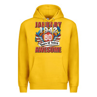 Lemon january 1942 80 years of being awesome Premium Hoodie - Jasminsmagicworld